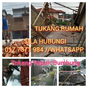 TMN MOLEK 017 7377 984 TUKANG RUMAH BAIKI BUMBUNG BOCOR.PLUMBER & CAT