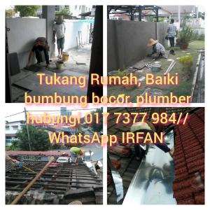 BDR SERI ALAM 017 7377 984 KONTRAKTOR RENOVATION BAIKIBUMBUNGBOCOR PLUMBER & TUKANG CAT