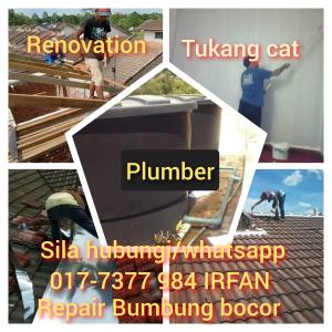 TMN INTAN KOTA TINGGI 017 7377 984 KONTRAKTOR RENOVATION BAIKIBUMBUNGBOCOR PLUMBER & CAT