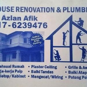 plumbing dan renovation 0176239476 azlan afik wangsa maju
