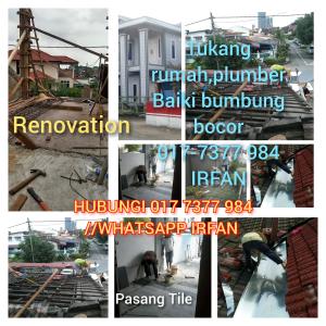 TMN PULAI UTAMA 017 737 7984 KONTRAKTOR RENOVATION BAIKIBUMBUNGBOCOR TUKANG CAT SERVIS