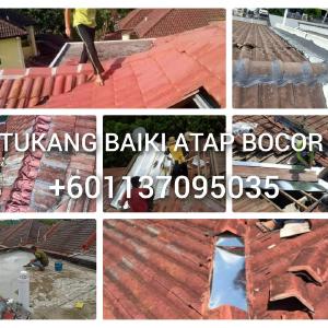 TUKANG BAIKI BUMBUNG BOCOR NILAI