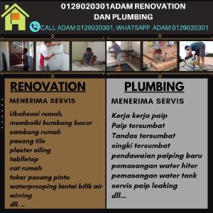 Adam Renovation, Plumber, Tukang Bumbung Bocor, Tulang Paip Bukit Antarabangsa