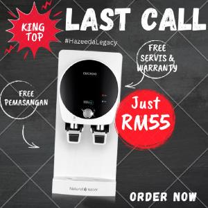 Penapis Air Untuk Rumah Baru & Anak Kecil. Percuma 7 Tahun Servis Dan Jaminan