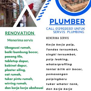 Adam Tukang Rumah, Tukang Bumbung Bocor, Tukang Paip Sunway Putra Kuala Lumpur