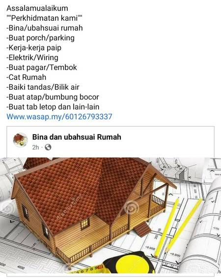 Tukang Rumah Salak Tinggi Mohd.amir Sepang Selangor