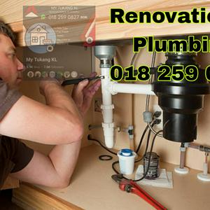 Pasang tiles dan plaster siling