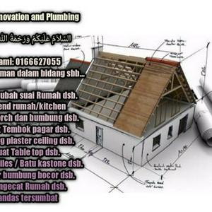 Tukang Rumah dan Bumbung Bocor Sungai Merab  Ikhsan