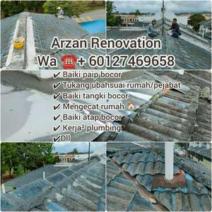 Tukang ubahsuai rumah area kota tinggi JB sekitar