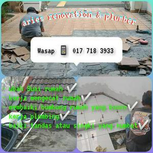    Ari Tukang Baiki Atap Bocor Area Taman Tampoi Indah