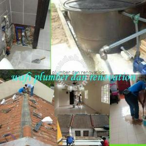 serendah plumber/tukang paip bumbung bocor dan wiring  wafi