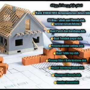 Tukang Rumah dan Bumbung Bocor Bangi  Ikhsan