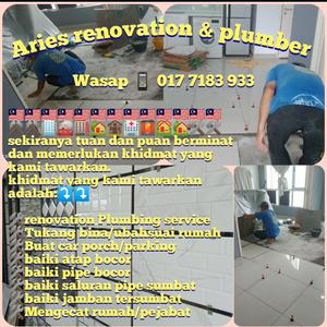 Tukang Plumbing area kempas  Arie Renovation Plumbing dll in JOHOR