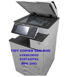 RICOH MPC 3003 COPIER, PRINTER & SCANNER COLOUR MACHINE 