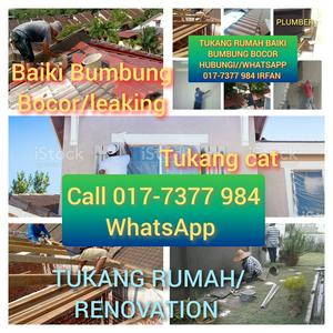 Taman Universiti Tukang Rumah Baiki Bumbung Plumber Services Irfan