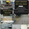 Tukang kontraktor rumah, Baiki bumbung, repair atap bocor, plumber service in Kempas
