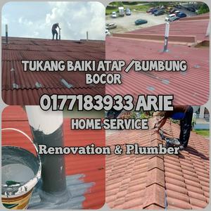 Baiki Atap Bocor Kempas Utama, Johor Bahru Service  Arief Renovation & Plumber (Home Service)