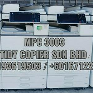 Ricoh Mpc 3003 Mesin 3-Dalam-1 (Menyalin, Mengimbas & Mencetak)