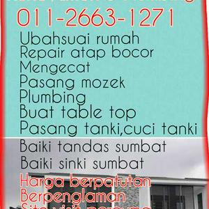 Tukang paip bukit indah jb  tukang cat