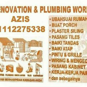 renovation and plumbing azis wangsa maju