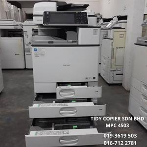 Ricoh MPC 4503 High-Quality Copier With Printer & Scanner 