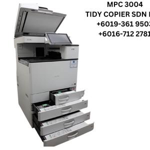 Ricoh MPC 3004 Digital Photocopier For Sale 