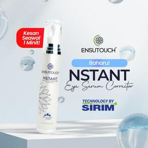 Nstant Eye Serum Corrector 15ml (Eye Serum Terbaik dan selamat hasil kajian SIRIM BHD)