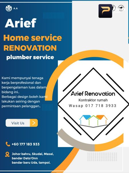 Kontraktor Rumah, Renovation  Arief (Home Service)