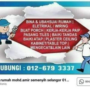 Tukang Rumah Mohd.amir  Renovation & Plumbing Sepang Selangor