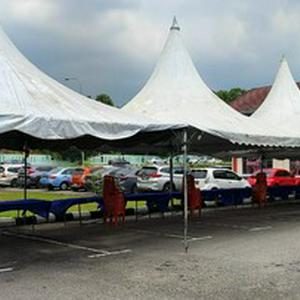 Perkhidmatan sewaan / jualan canopy