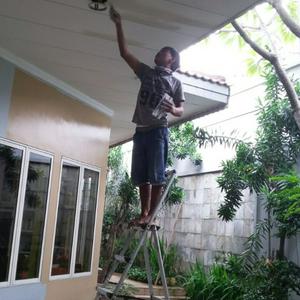 Tukang cat rumah taman semarak nilai