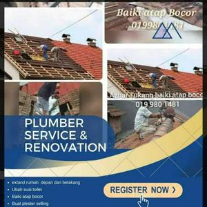 Plumber Service & Renovate Rumah Area Taman Perling Johor Bahru .Azhar