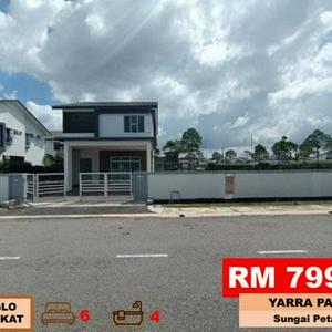 Huge Extra Land 2 Storey Bungalow at Westfield Yarra Park, Sungai Petani, Kedah 