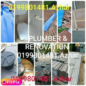 Kampung Melayu Majidi Johor Bahru Tukang Baiki Atap Bocor, Plumber Service & Renovate Rumah .Azhar