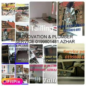 Senai Utama Johor Renovate Rumah & Plumber Service .Azhar