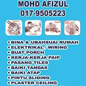 Tukang 🏠 Mohd Afizul  Raub Pahang
