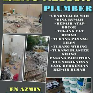 Azmin  Tukang Cat Rumah Renovation Tukang Baiki Bumbung Bocor Bagan Nakhoda Omar