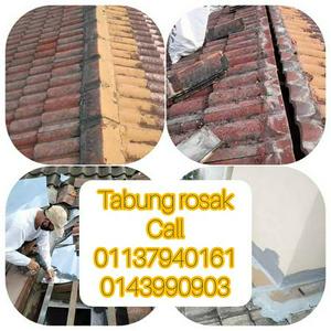 Tukang repair bumbung leaking sentul