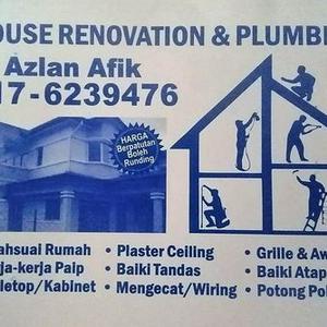 renovation dan plumbing azlan afik wangsa maju