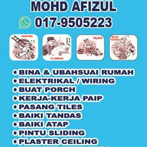 Tukang rumah Mohd afizul bandar baru salak tinggi Sepang Selangor