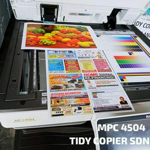 Office Colour Printer With Copier & Scanner Ricoh MPC 4504 