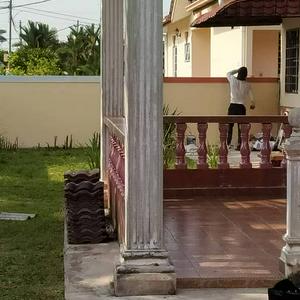 Tukang rumah,cat,bumbung&pipe taman Tasik Bahau Jamal