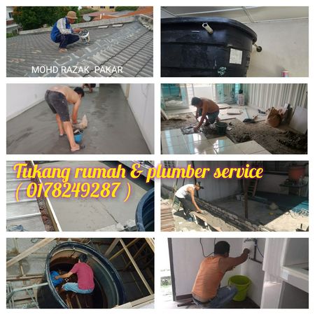 Tukang rumah & plumber service Mohd Razak