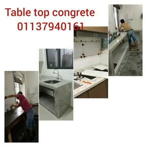 Tukang table congrete