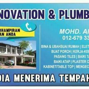 Tukang Rumah Taman Pelangi Semenyih Selangor  Mohd.amir