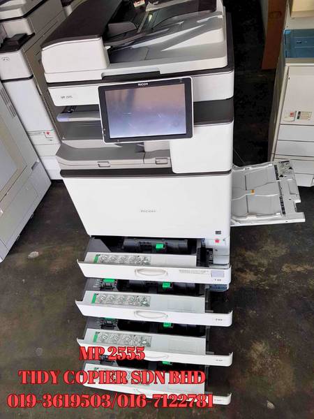 Mesin Pencetak Pelbagai Fungsi Ricoh MP 2555