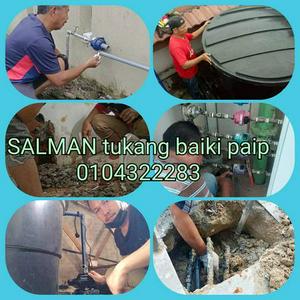 SALMAN tukang paip wiring tukang rumah baiki bumbung bocor cat taman Tempua bestari karling