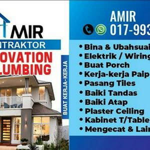 Tukang Rumah Renovation & Plumbing  Kota Warisan Sepang Selangor