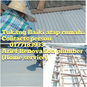 tukang Baiki atap bocor area gelang patah Arief Renovation (Home service) in Johor gelang patah