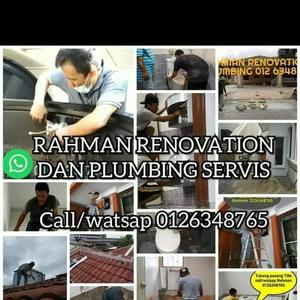 Rahman Tukang paip, plumber Balakong